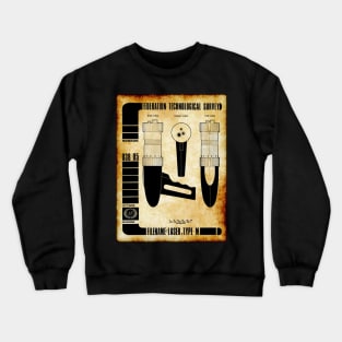 Federation Technological Survey Pilot Episode Laser Pistol Crewneck Sweatshirt